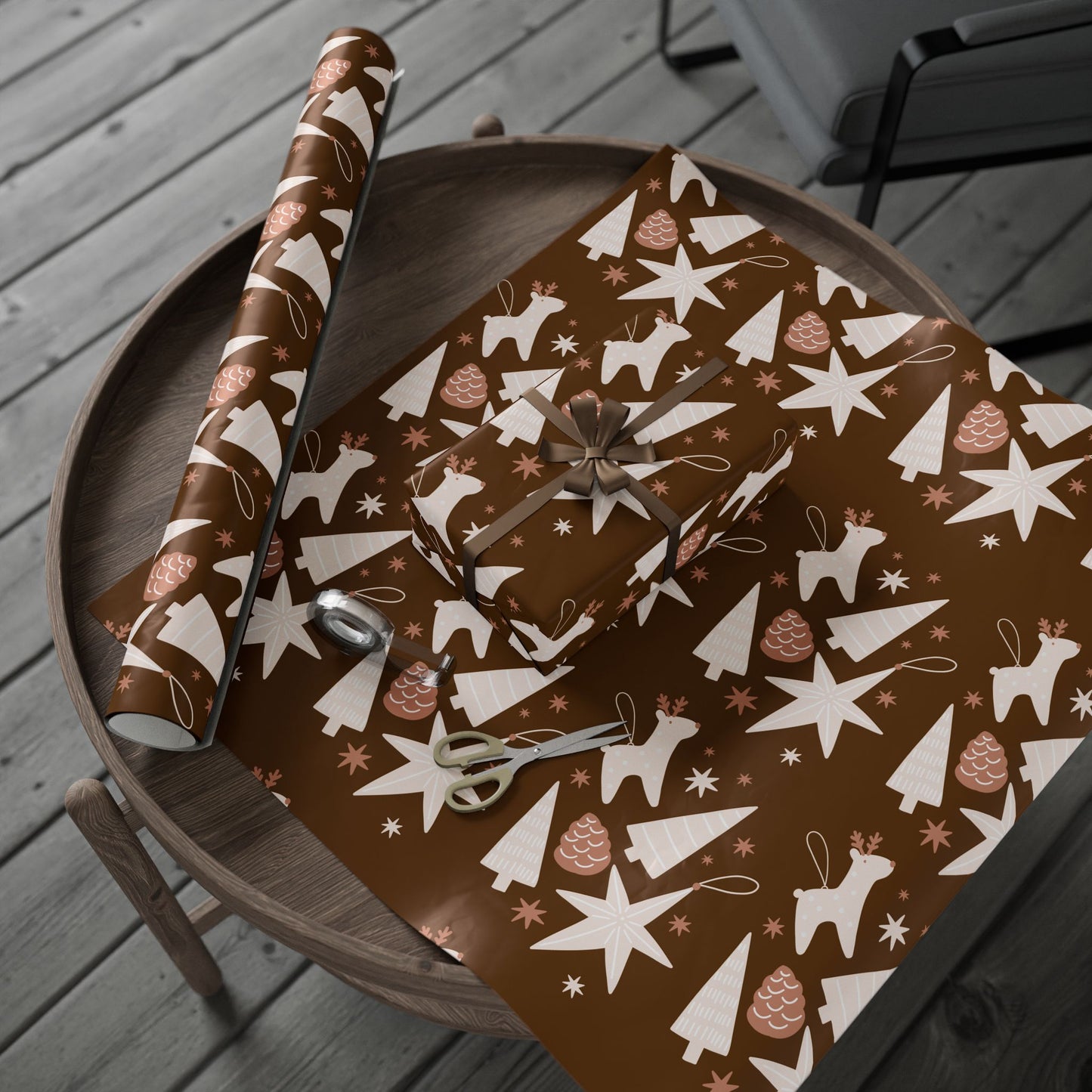 Modern Christmas Wrapping Paper