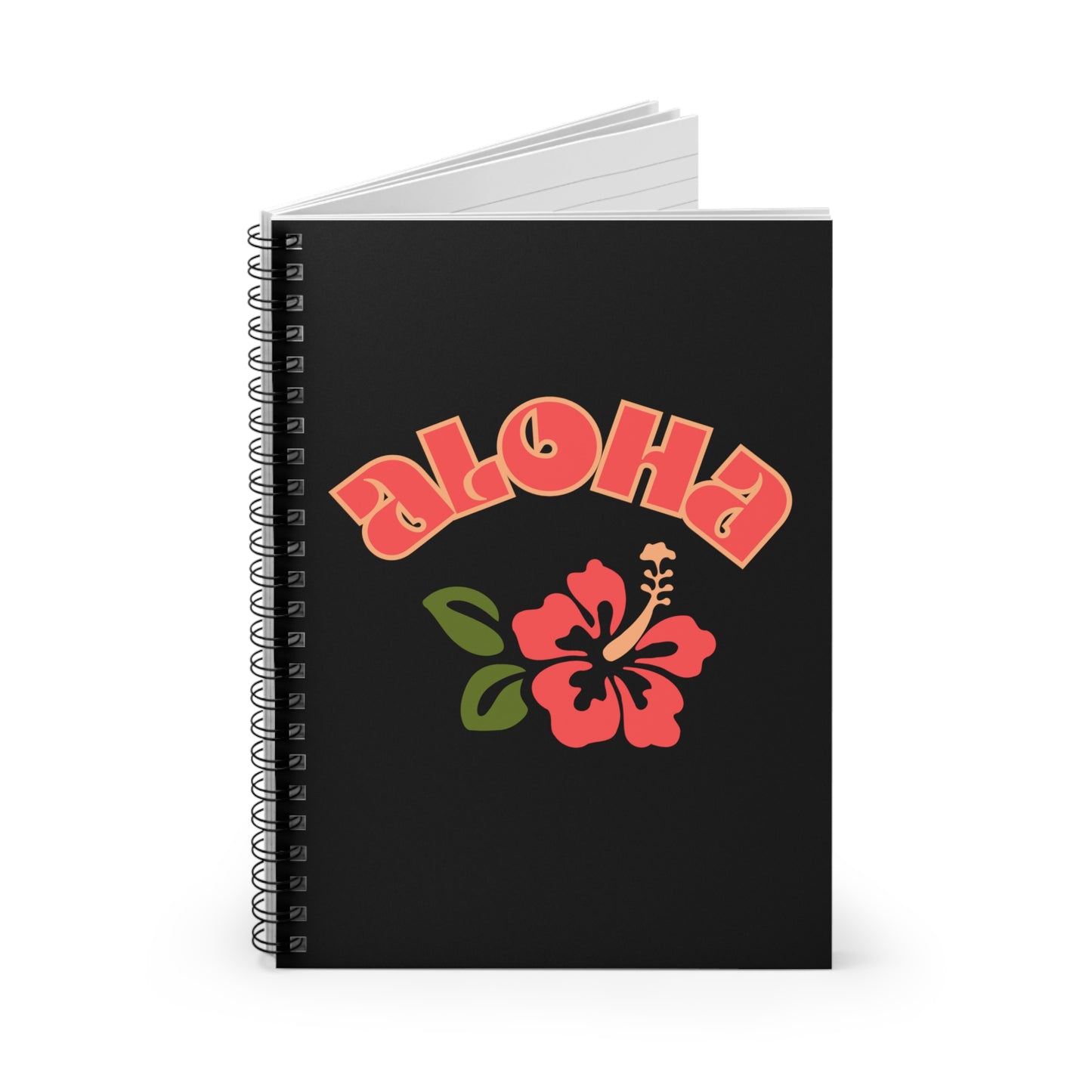 Groovy Aloha Spiral Notebook