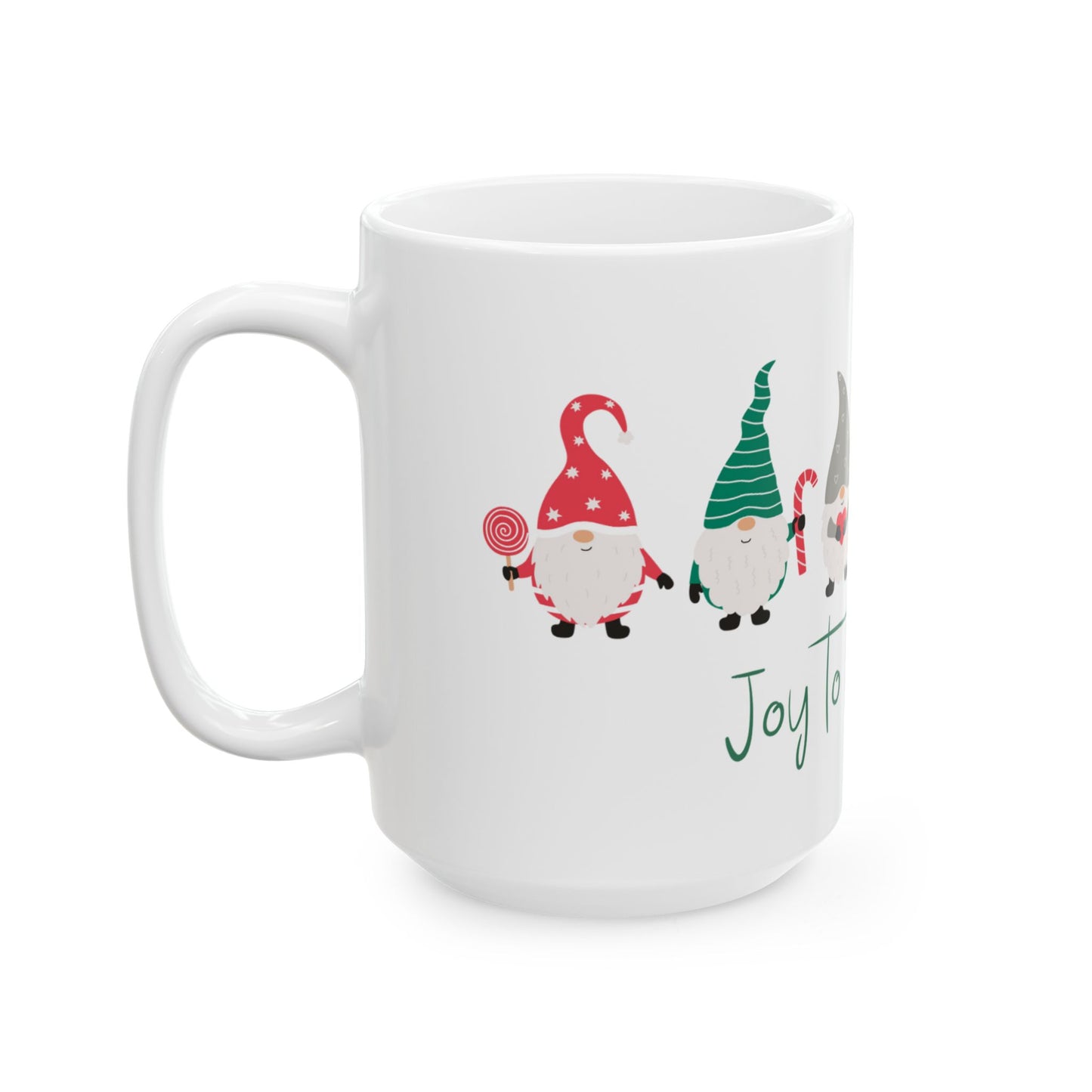 Joyful Gnome Ceramic Mug