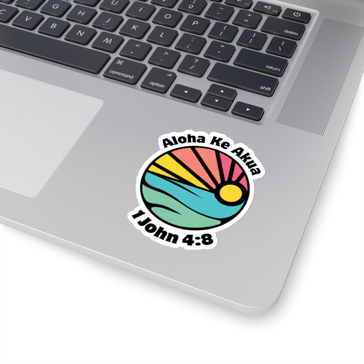 Aloha Ke Akua Sticker