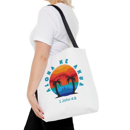 Aloha Ke Akua Tote Bag