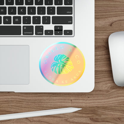 Holographic Logo Sticker