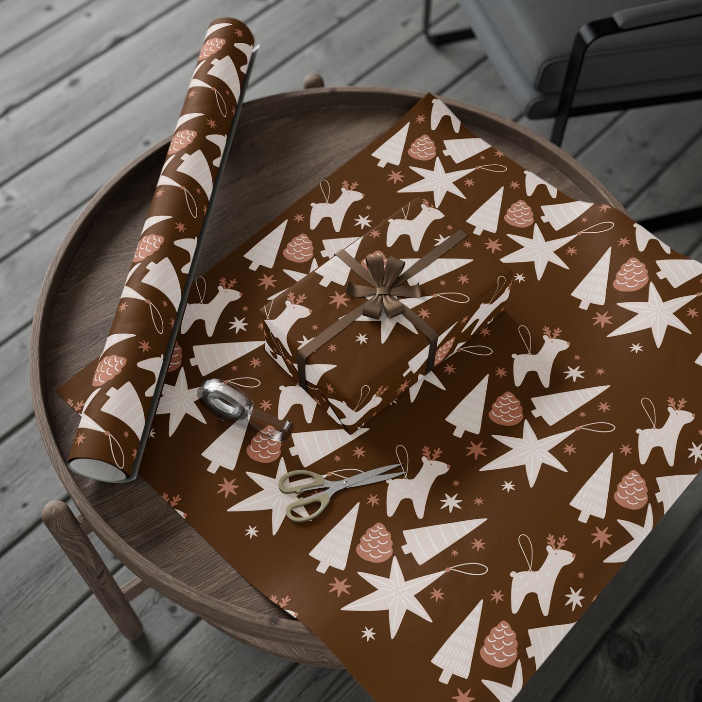 Modern Christmas Wrapping Paper