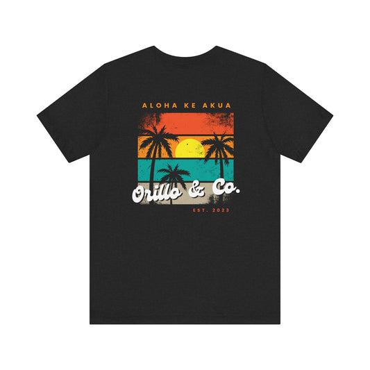 Aloha Sunset Graphic Tee