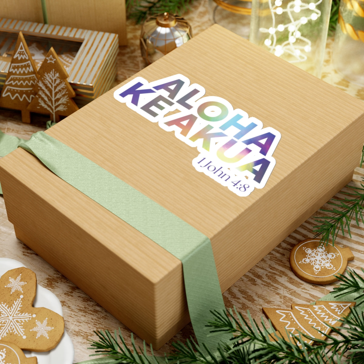 Aloha Ke Akua Gradient Sticker