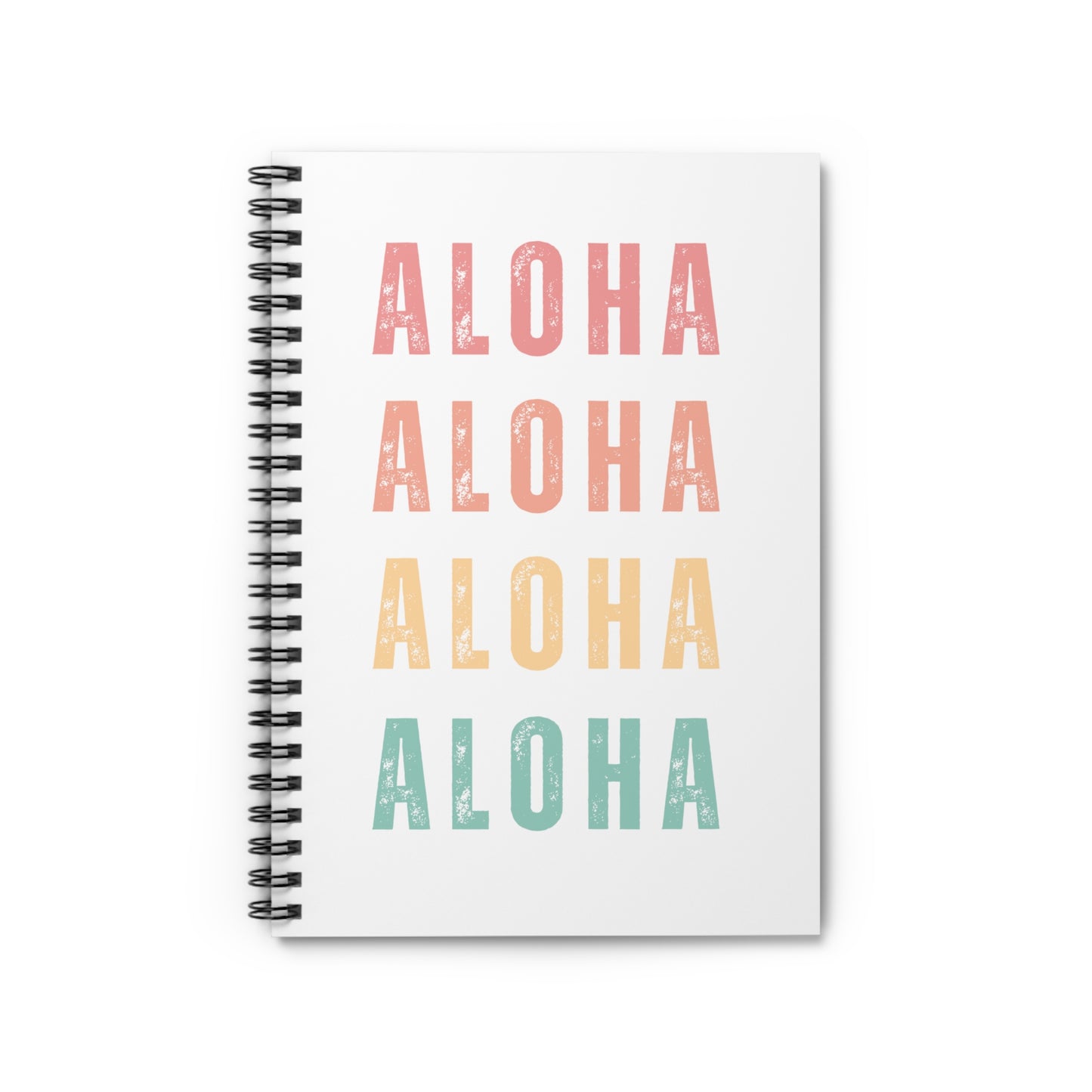 Aloha Spiral Notebook - Ruled Line