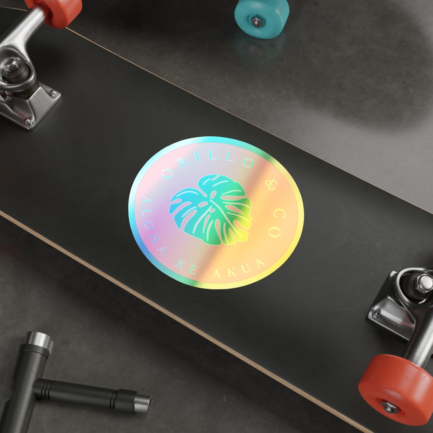 Holographic Logo Sticker