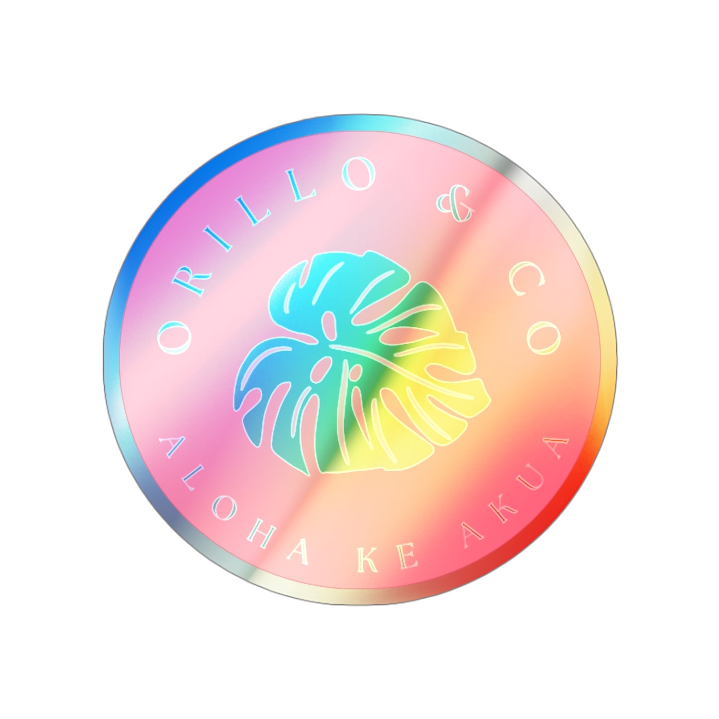 Holographic Logo Sticker