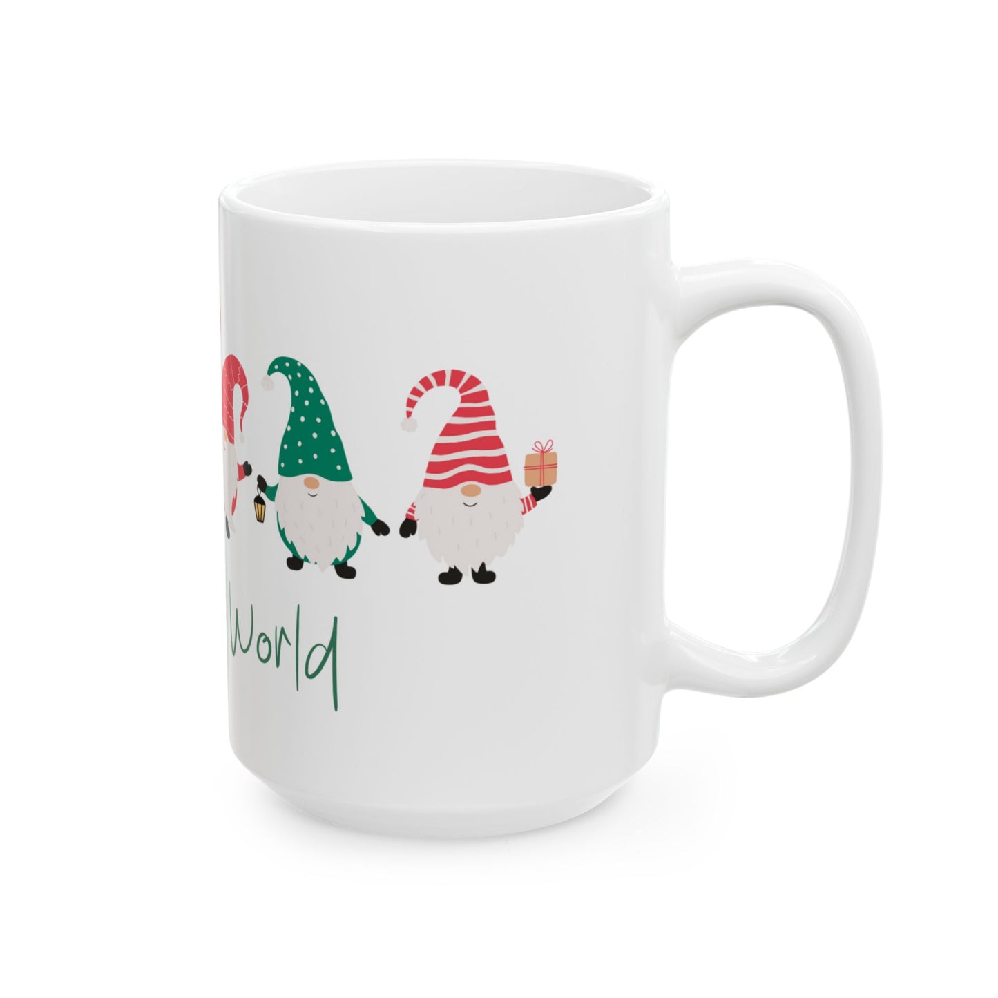 Joyful Gnome Ceramic Mug