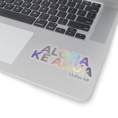 Aloha Ke Akua Gradient Sticker