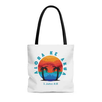 Aloha Ke Akua Tote Bag