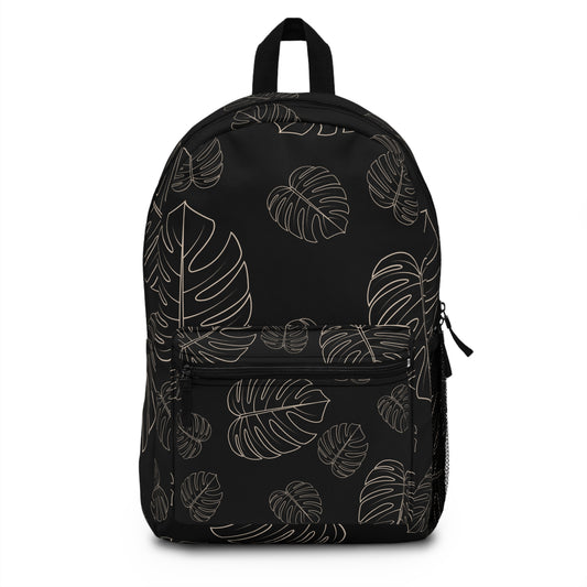 Black & Beige Backpack