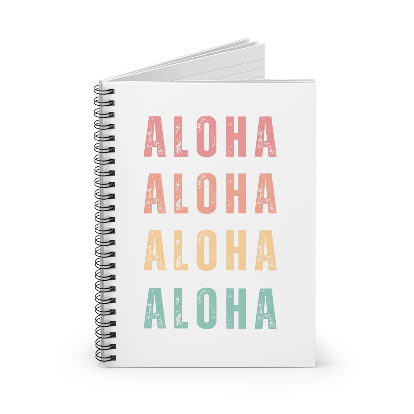 Aloha Spiral Notebook - Ruled Line