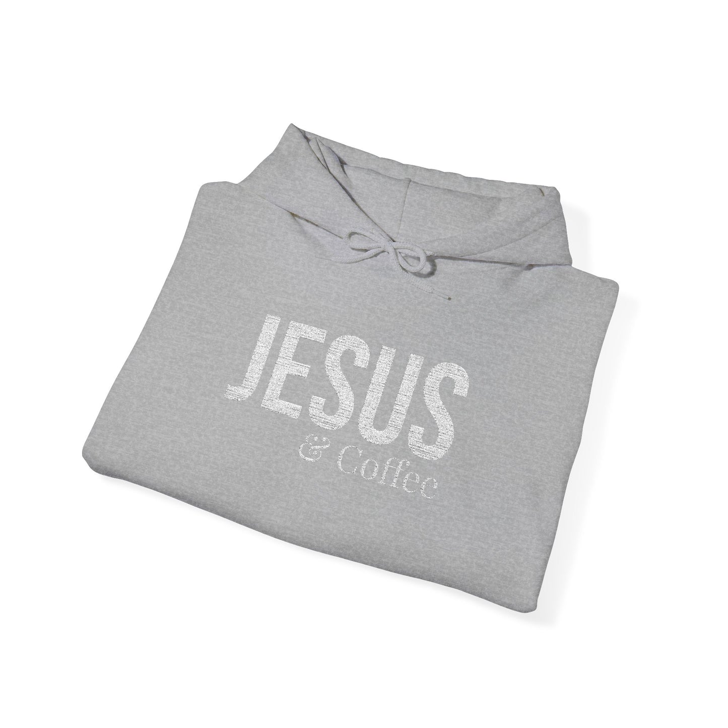 Jesus & Coffee Embroidered Hoodie
