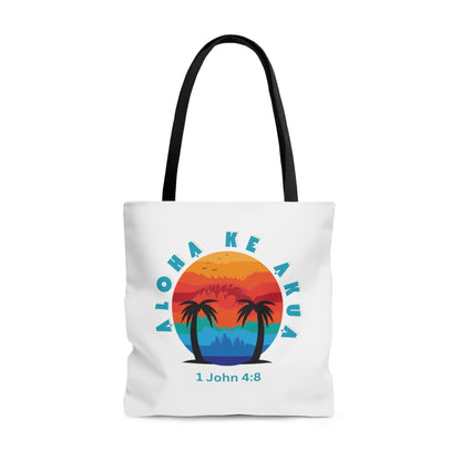 Aloha Ke Akua Tote Bag