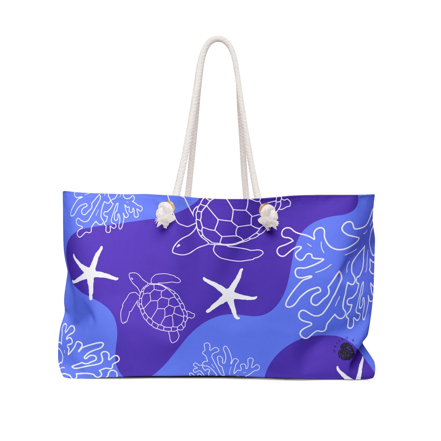 Blue Honu Beach Bag