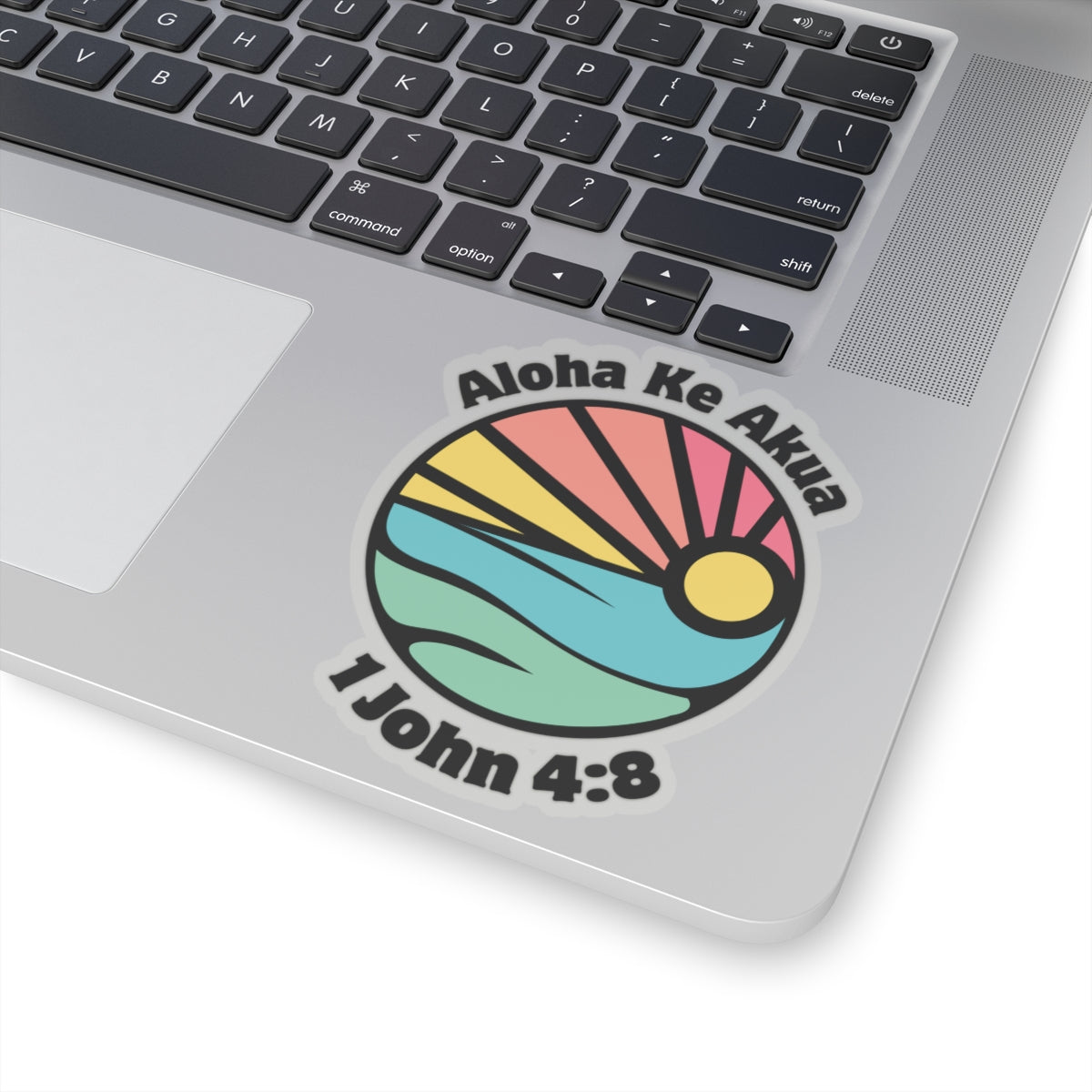 Aloha Ke Akua Sticker