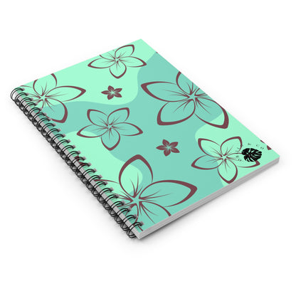 Mint Green Spiral Notebook - Ruled Line