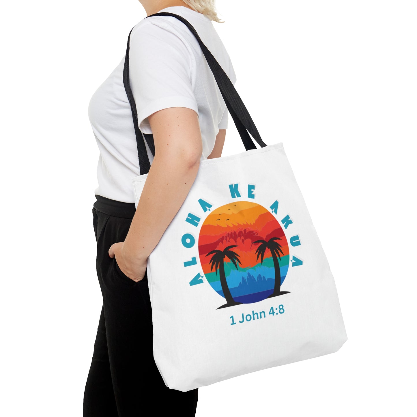 Aloha Ke Akua Tote Bag