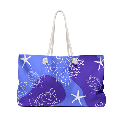 Blue Honu Beach Bag