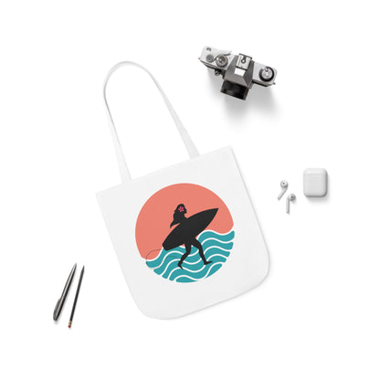 Surfer Girl Tote Bag