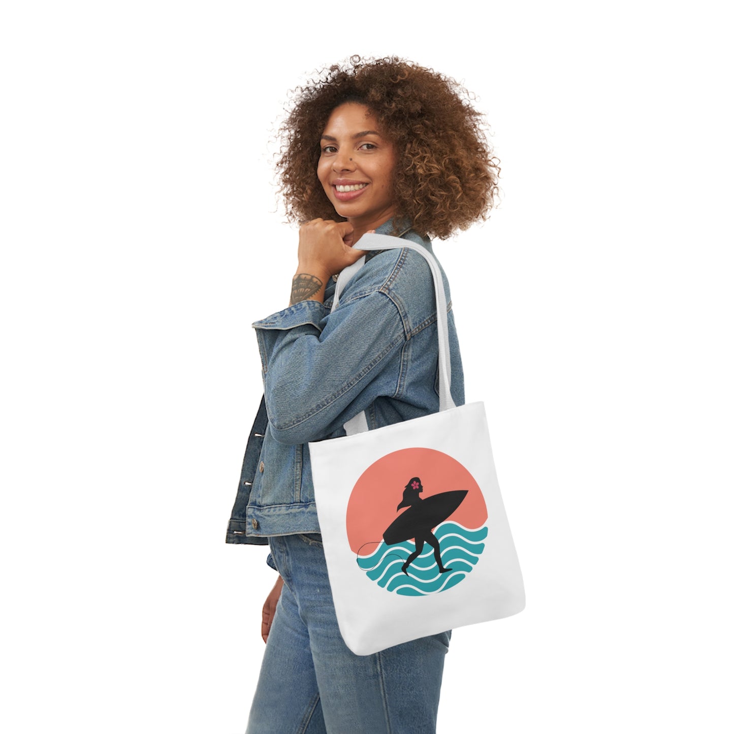 Surfer Girl Tote Bag