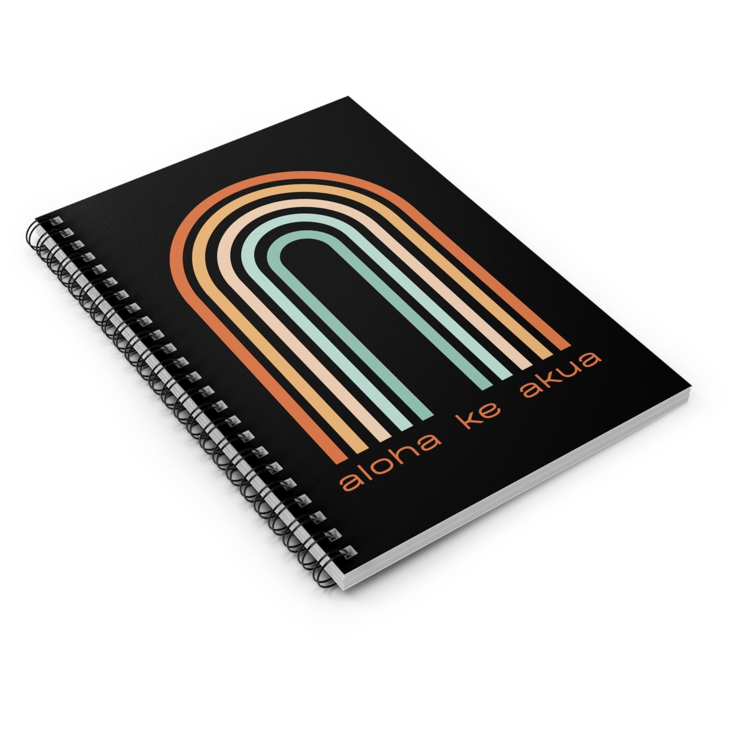 Rainbow Spiral Notebook