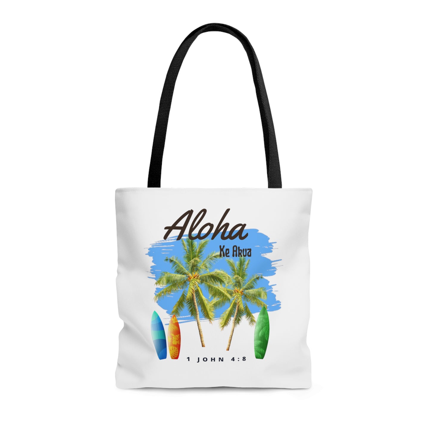 Aloha Ke Akua Surfboards Tote Bag