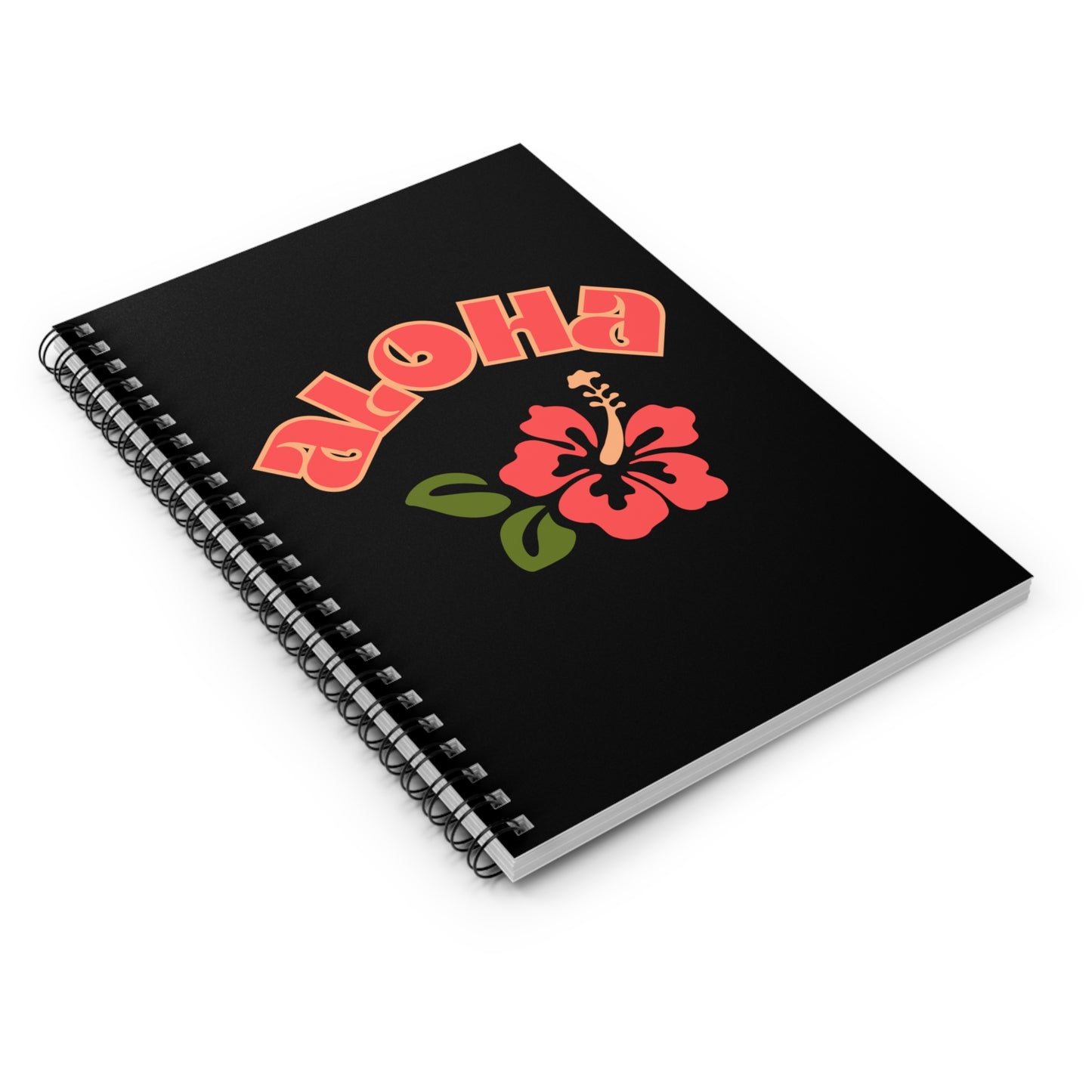 Groovy Aloha Spiral Notebook