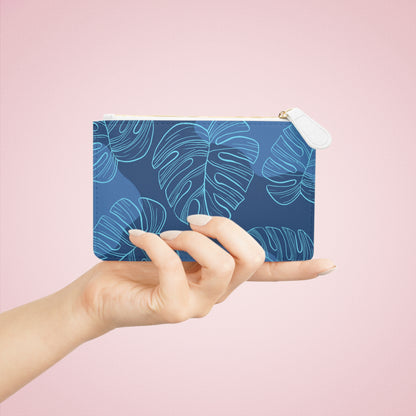 Blues Monstera Mini Clutch