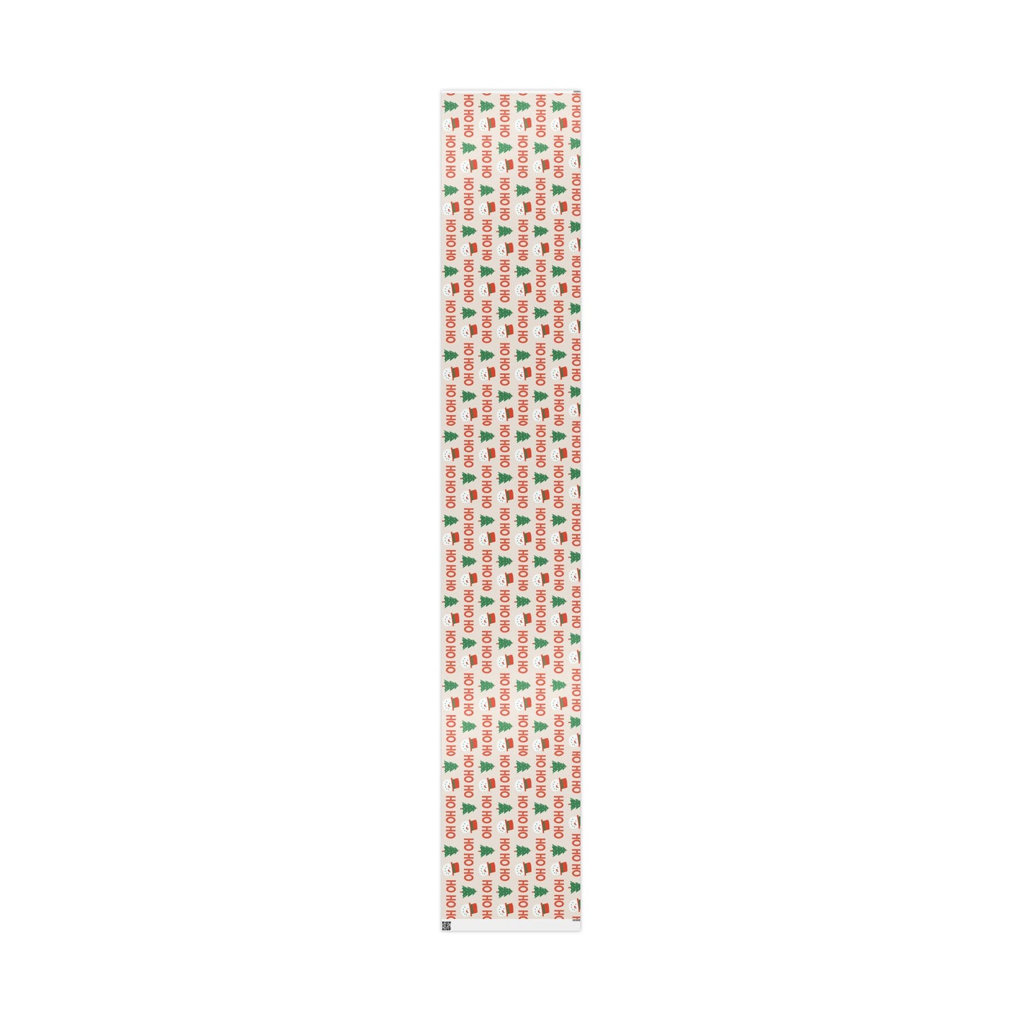 Festive Gift Wrap Roll with Merry Designs