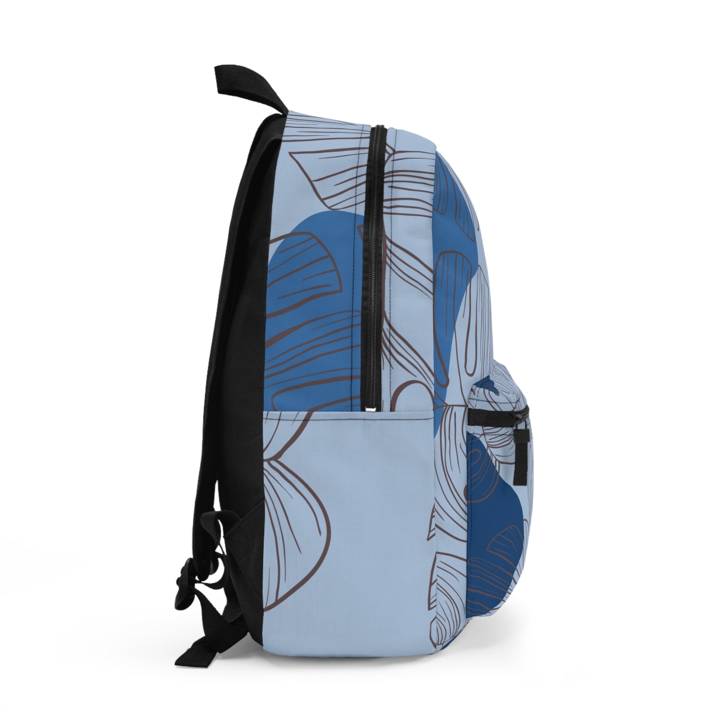 Blue Monstera Backpack