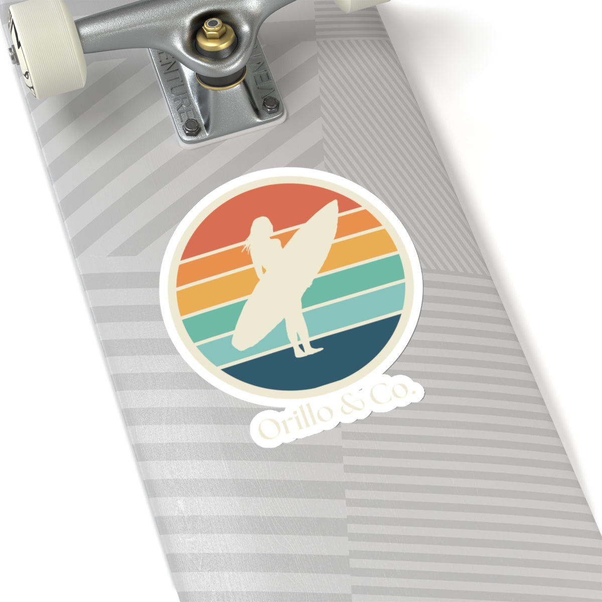 Surfer Girl Sticker