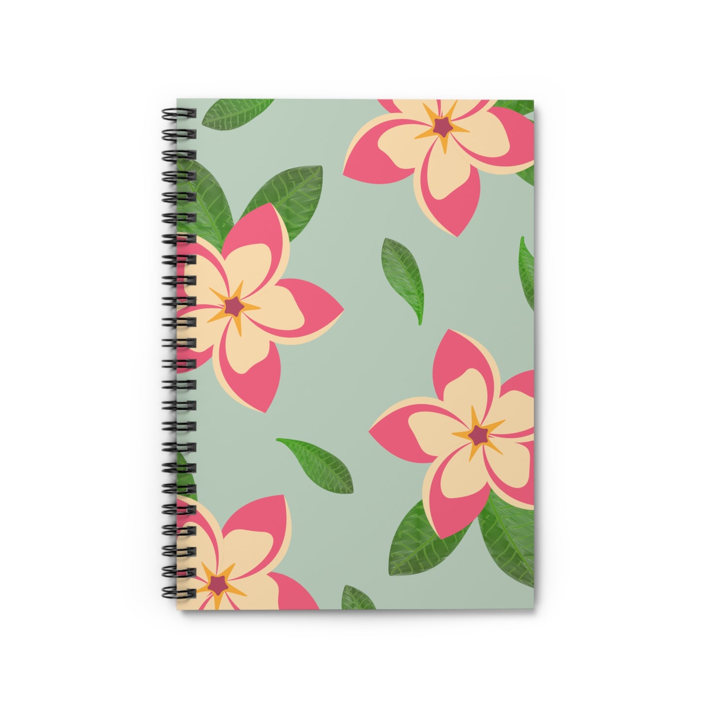 Plumeria Spiral Notebook