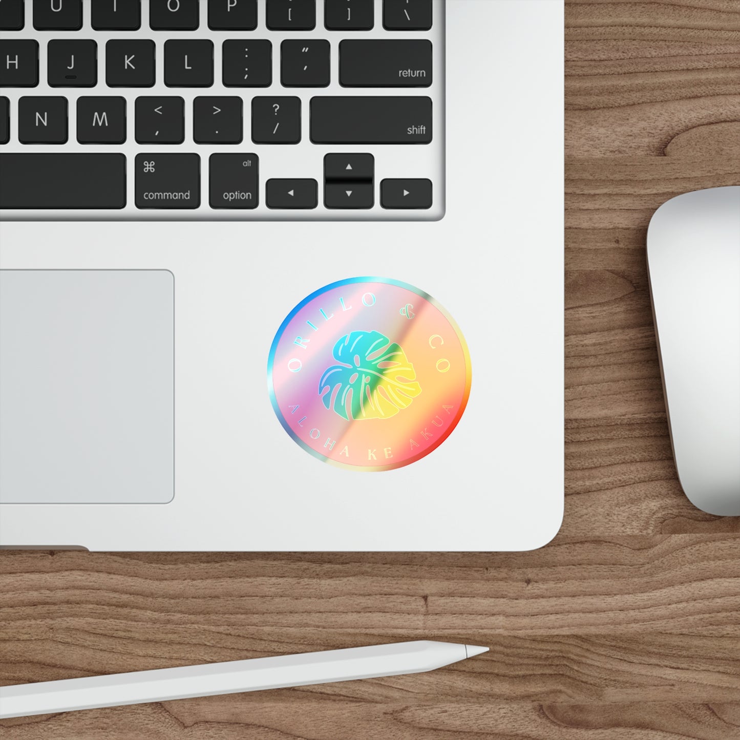 Holographic Logo Sticker