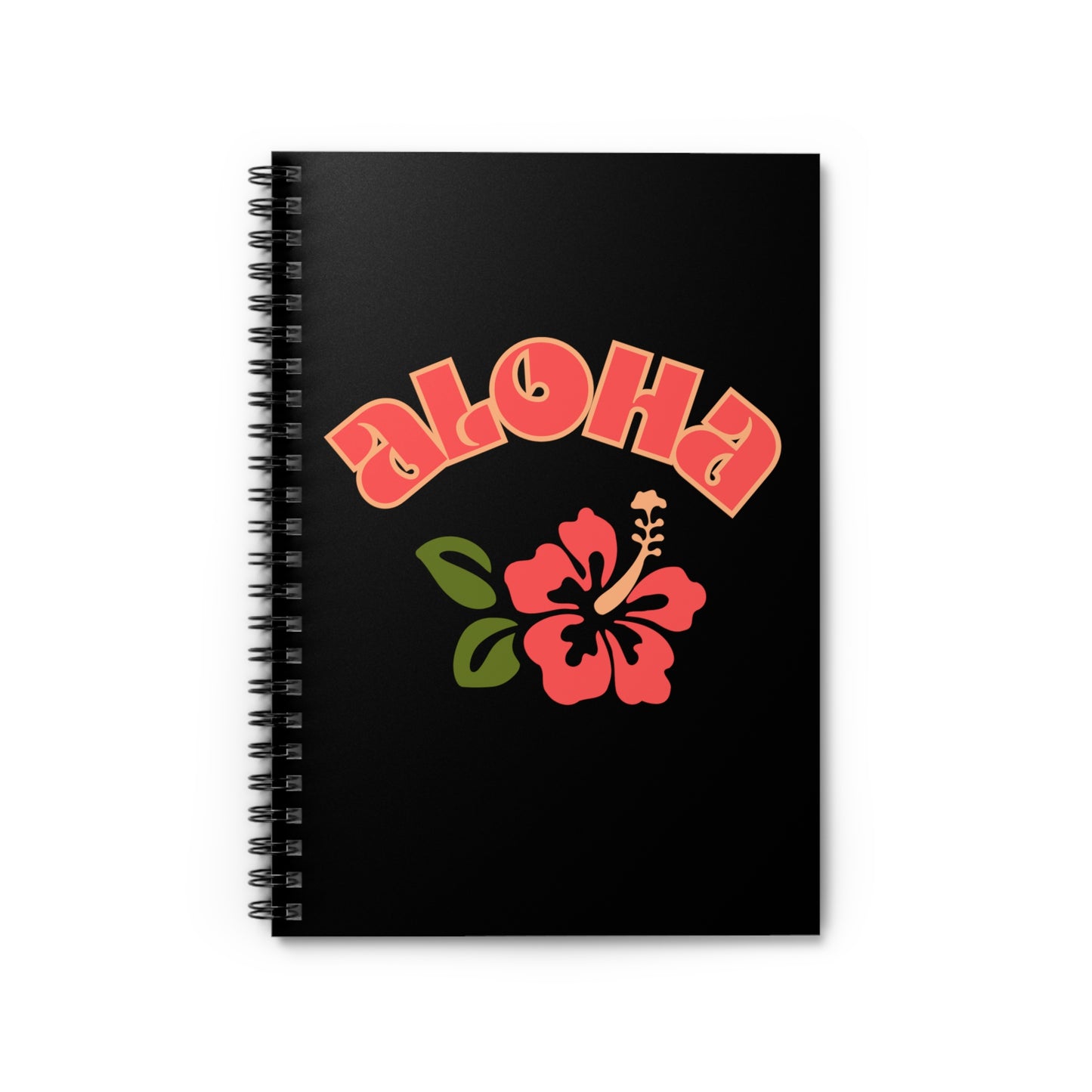 Groovy Aloha Spiral Notebook