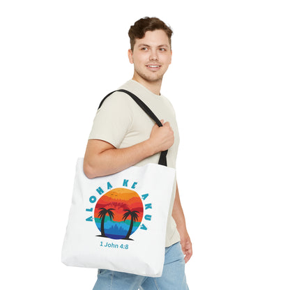 Aloha Ke Akua Tote Bag