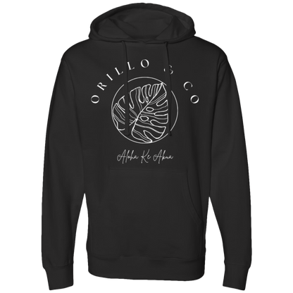 Orillo & Co White Logo Hoodie