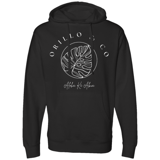 Orillo & Co White Logo Hoodie