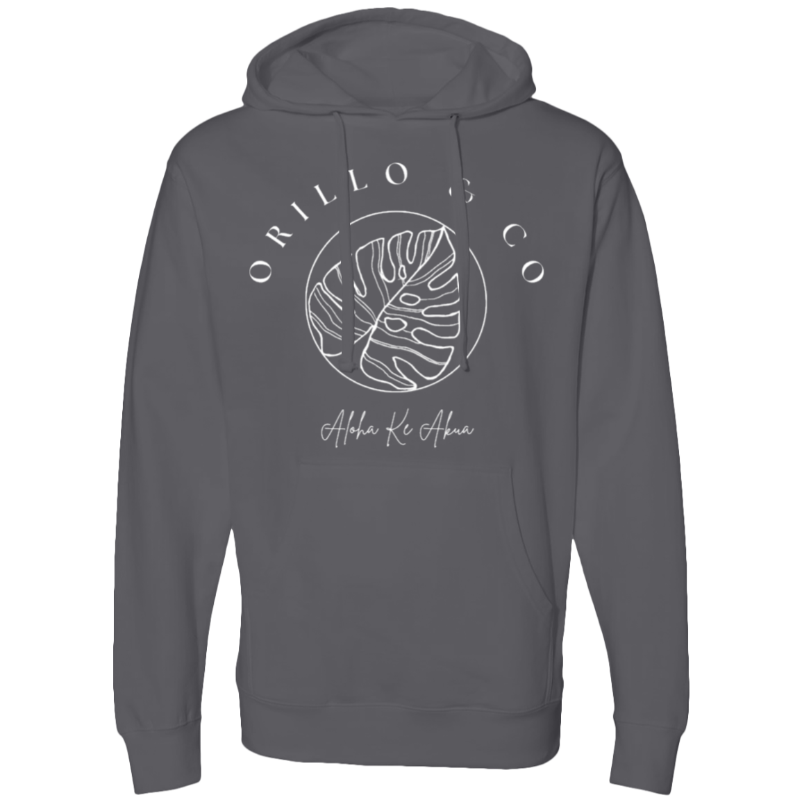 Orillo & Co White Logo Hoodie