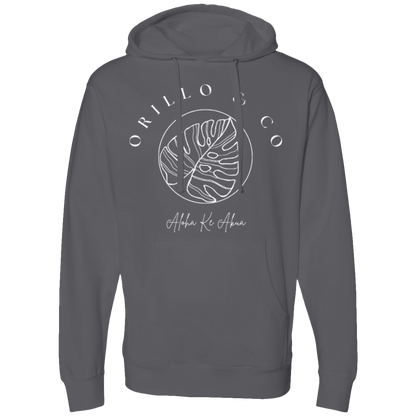 Orillo & Co White Logo Hoodie