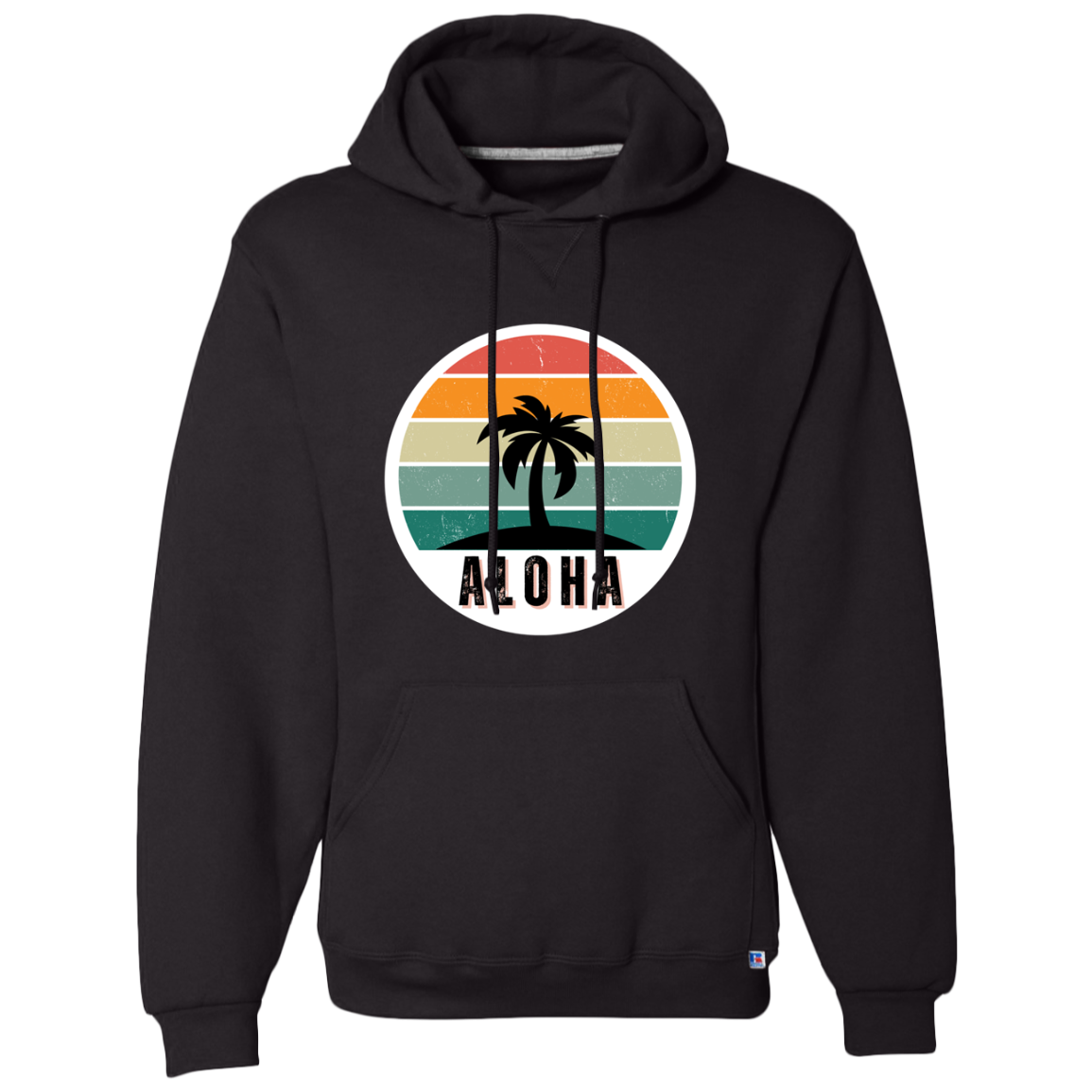 Aloha Palm Tree Pullover Hoodie