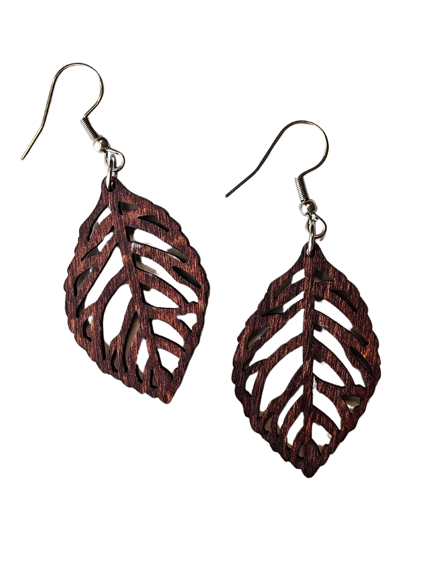 Tropical Leaf Earrings