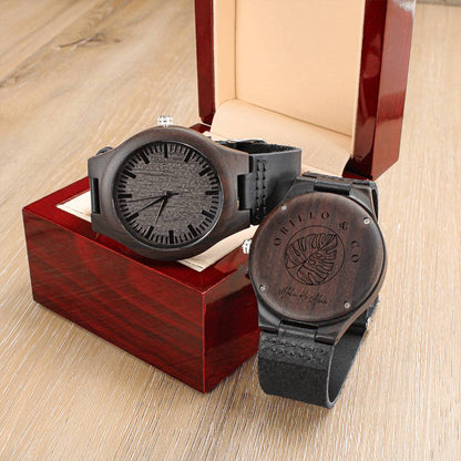 Men's Wooden Watch